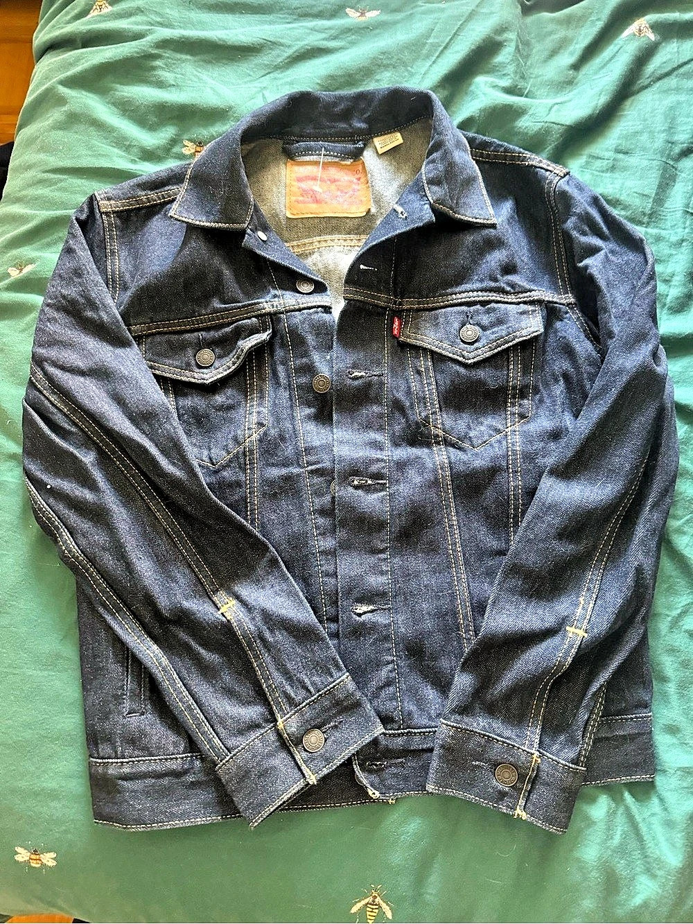 Levi Strauss & Co. Denim Trucker Jacket in Blue Size Small Like New